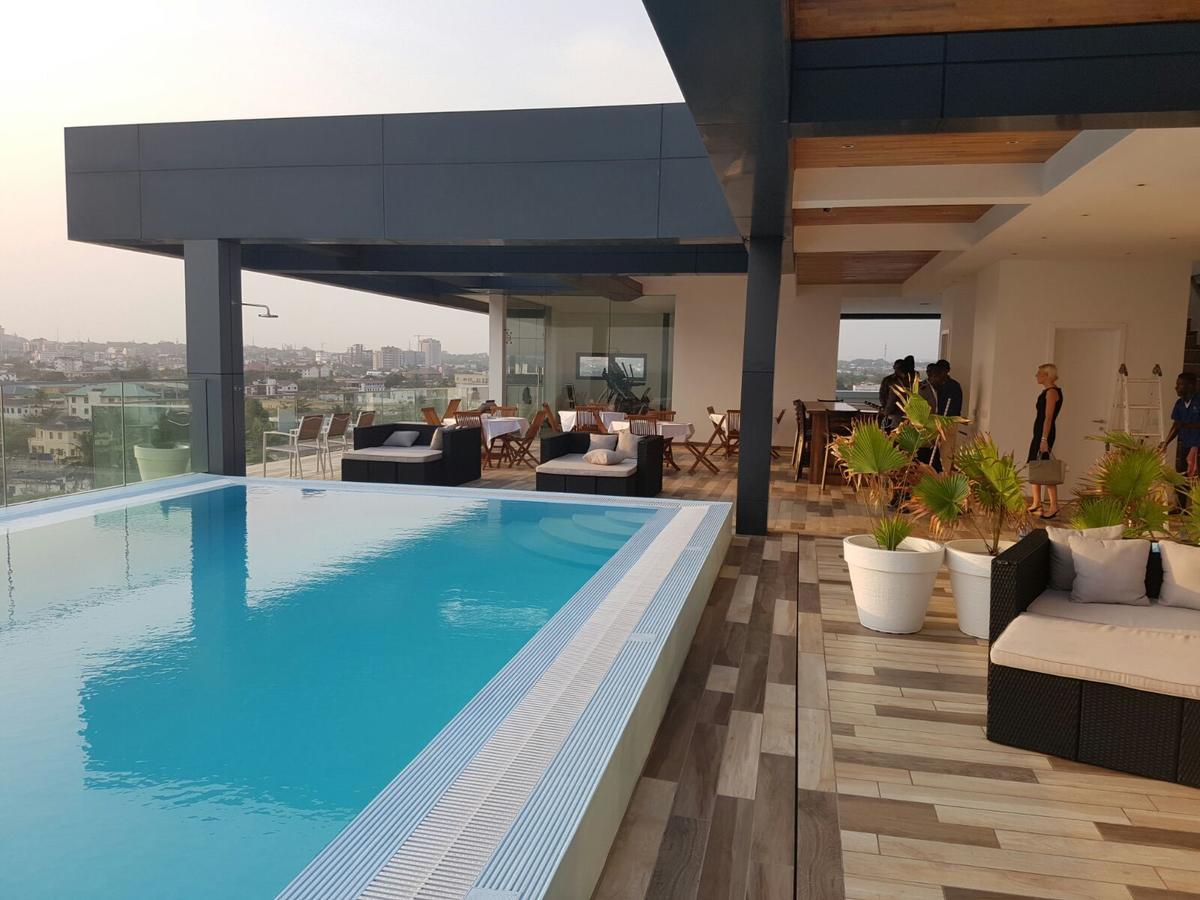 Suncity Hotel Apartment Accra Exteriör bild