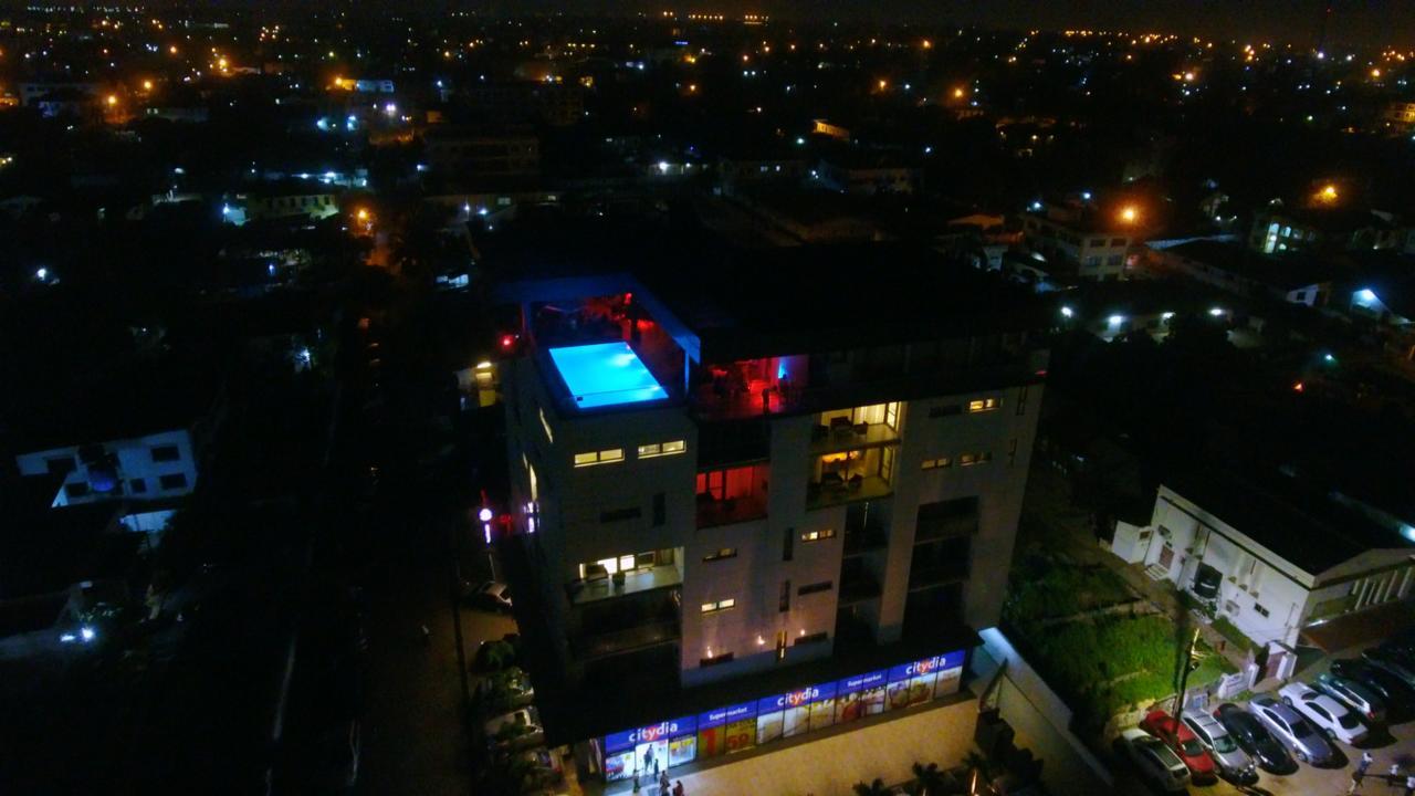 Suncity Hotel Apartment Accra Exteriör bild