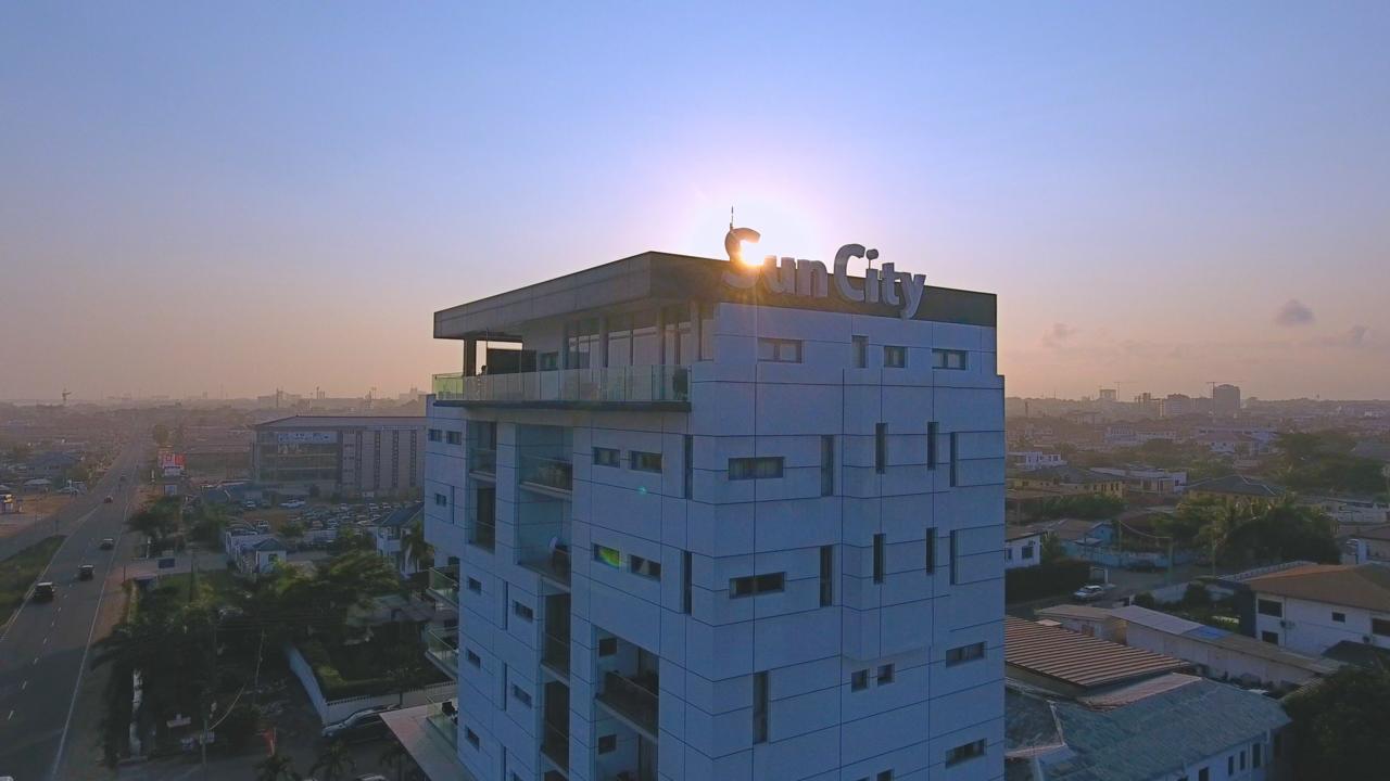 Suncity Hotel Apartment Accra Exteriör bild